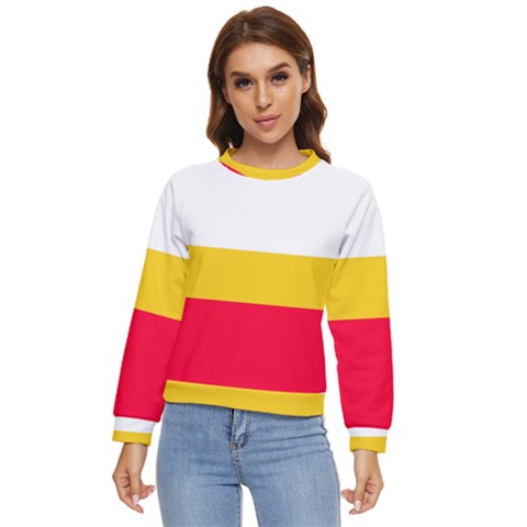 Malopolskie Flag Women s Long Sleeve Raglan Tee by tony4urban