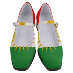 Kurdistan Flag Women s Mary Jane Shoes by tony4urban