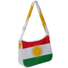 Kurdistan Flag Zip Up Shoulder Bag by tony4urban