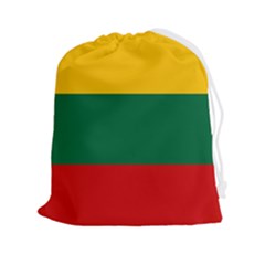 Lithuania Drawstring Pouch (2xl) by tony4urban