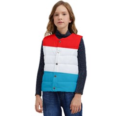 Luxembourg Kid s Short Button Up Puffer Vest	 by tony4urban