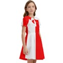 Malta Kids  Bow Tie Puff Sleeve Dress View2