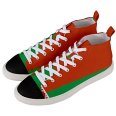 Belarus Men s Mid-top Canvas Sneakers by tony4urban