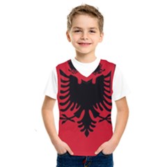 Albania Kids  Basketball Tank Top by tony4urban