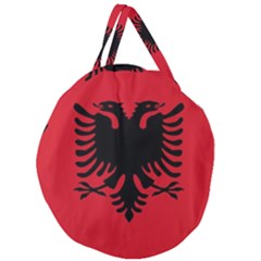 Albania Giant Round Zipper Tote by tony4urban