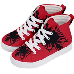 Albania Kids  Hi-top Skate Sneakers