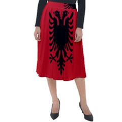 Albania Classic Velour Midi Skirt  by tony4urban