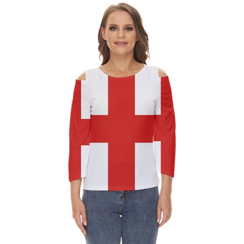 London Cut Out Wide Sleeve Top by tony4urban