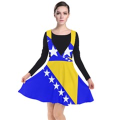 Bosnia And Herzegovina Plunge Pinafore Dress by tony4urban