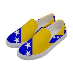 Bosnia And Herzegovina Women s Canvas Slip Ons by tony4urban