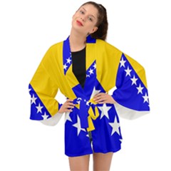 Bosnia And Herzegovina Long Sleeve Kimono by tony4urban