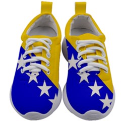 Bosnia And Herzegovina Kids Athletic Shoes by tony4urban