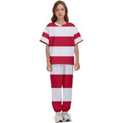 Eindhoven Flag Kids  Tee And Pants Sports Set