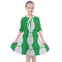 Hedmark Flag Kids  All Frills Chiffon Dress by tony4urban