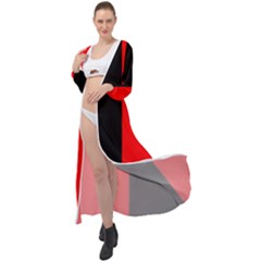 Namur Flag Maxi Chiffon Beach Wrap by tony4urban