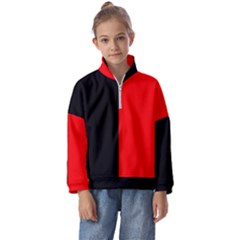 Namur Flag Kids  Half Zip Hoodie by tony4urban