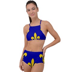 Ile De France Flag High Waist Tankini Set by tony4urban