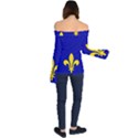 Ile De France Flag Off Shoulder Long Sleeve Top View2