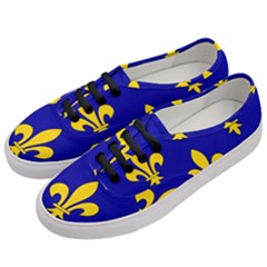 Ile De France Flag Women s Classic Low Top Sneakers by tony4urban