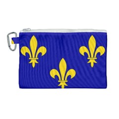 Ile De France Flag Canvas Cosmetic Bag (large) by tony4urban