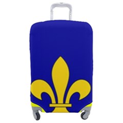 Ile De France Flag Luggage Cover (medium) by tony4urban