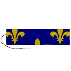 Ile De France Flag Roll Up Canvas Pencil Holder (l) by tony4urban