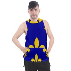 Ile De France Flag Men s Sleeveless Hoodie by tony4urban