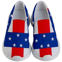 Netherlands Antilles Kids Lightweight Slip Ons by tony4urban