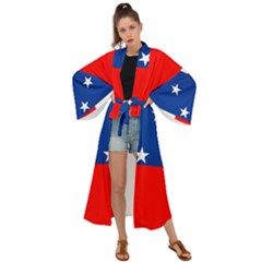 Netherlands Antilles Maxi Kimono by tony4urban