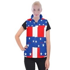 Netherlands Antilles Women s Button Up Vest