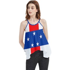 Netherlands Antilles Flowy Camisole Tank Top