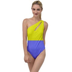 Nitriansky Flag To One Side Swimsuit