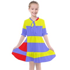 Nitriansky Flag Kids  All Frills Chiffon Dress by tony4urban