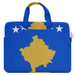 Kosovo Macbook Pro 13  Double Pocket Laptop Bag by tony4urban