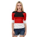 Berlin Old Flag Quarter Sleeve Raglan Tee View1