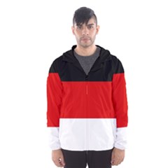 Berlin Old Flag Men s Hooded Windbreaker by tony4urban