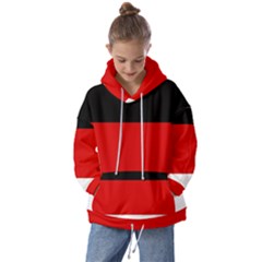 Berlin Old Flag Kids  Oversized Hoodie by tony4urban