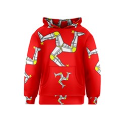 Isle Of Man Kids  Pullover Hoodie