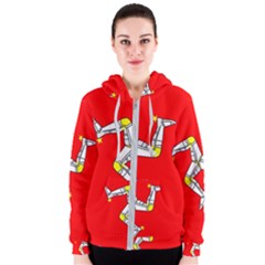 Isle Of Man Women s Zipper Hoodie