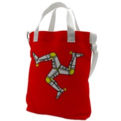 Isle Of Man Canvas Messenger Bag by tony4urban