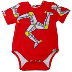 Isle Of Man Baby Short Sleeve Bodysuit by tony4urban