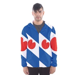 Frisian Flag Men s Hooded Windbreaker