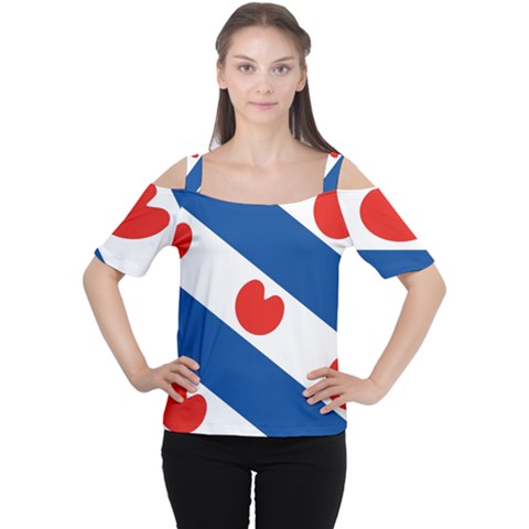 Frisian Flag Cutout Shoulder Tee by tony4urban