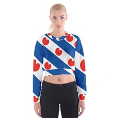 Frisian Flag Cropped Sweatshirt