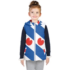 Frisian Flag Kids  Hooded Puffer Vest