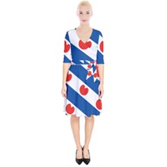 Frisian Flag Wrap Up Cocktail Dress by tony4urban