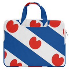 Frisian Flag Macbook Pro 13  Double Pocket Laptop Bag by tony4urban