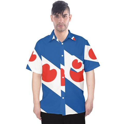 Frisian Flag Men s Hawaii Shirt by tony4urban