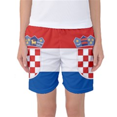 Croatia Women s Basketball Shorts by tony4urban