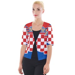 Croatia Cropped Button Cardigan by tony4urban